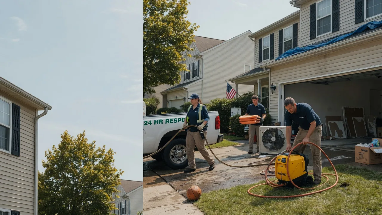 Emergency Water Damage Restoration in Midland, MD near me